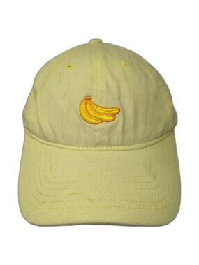 Ole Henriksen Banana Yellow Baseball Cap OS Adjustable Embroidered Logo Hat